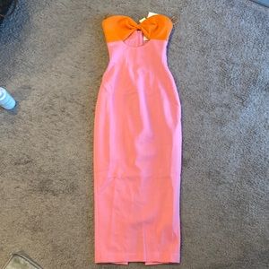 MISHA strapless dress